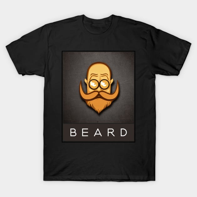 Wise Bearded Man T-Shirt by WorldTeeShop